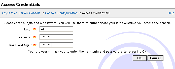 abyss web server admin page abyss web server admin page